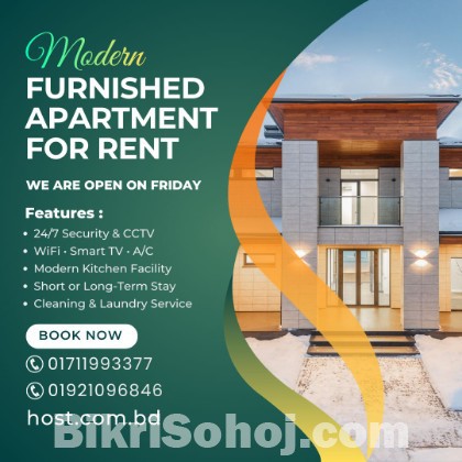 Elegant 3BHK Apartment for Rent in Bashundhara R/A